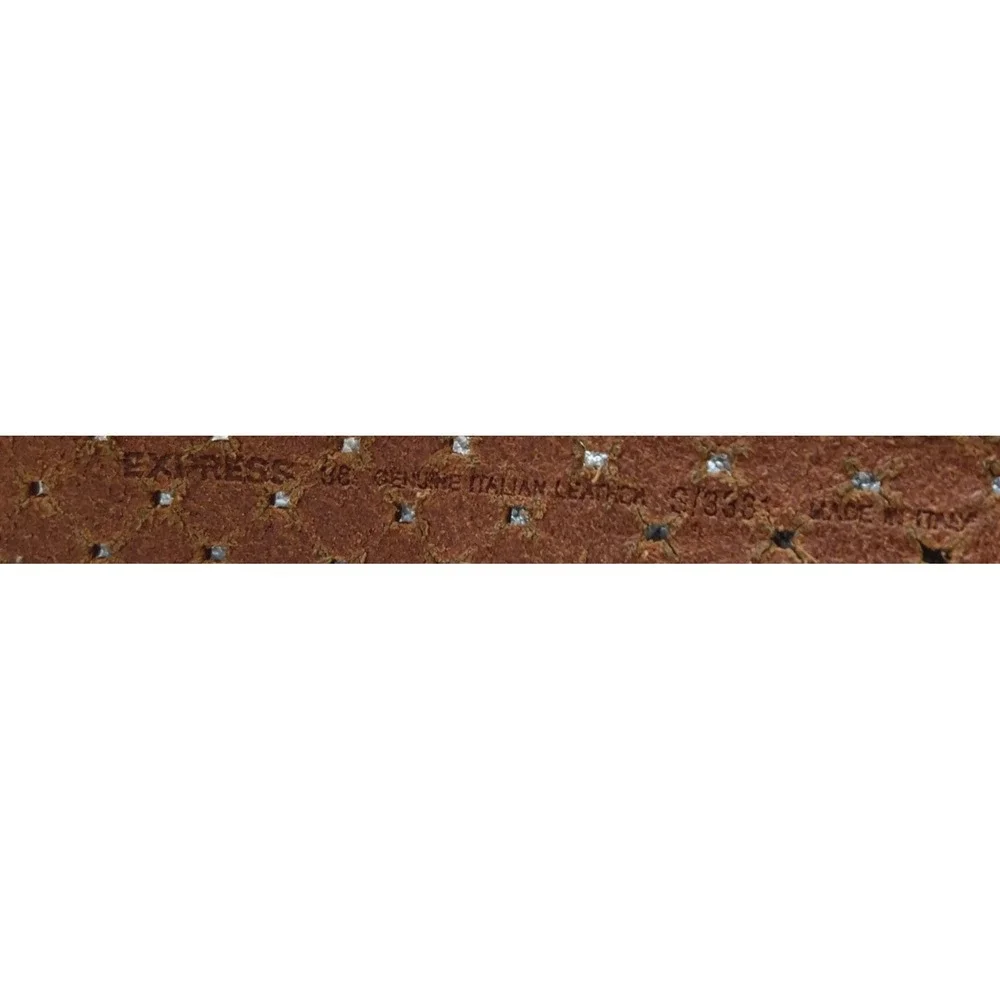 RARE VINTAGE belt w Griffon Silver Colored Buckle | Circa 1980s | SZ: 38